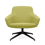 Gobi Midback Lounge Chair Midback Lounge Chair SitOnIt Fabric Color Sorrel Auto Return Frame Color Charcoal