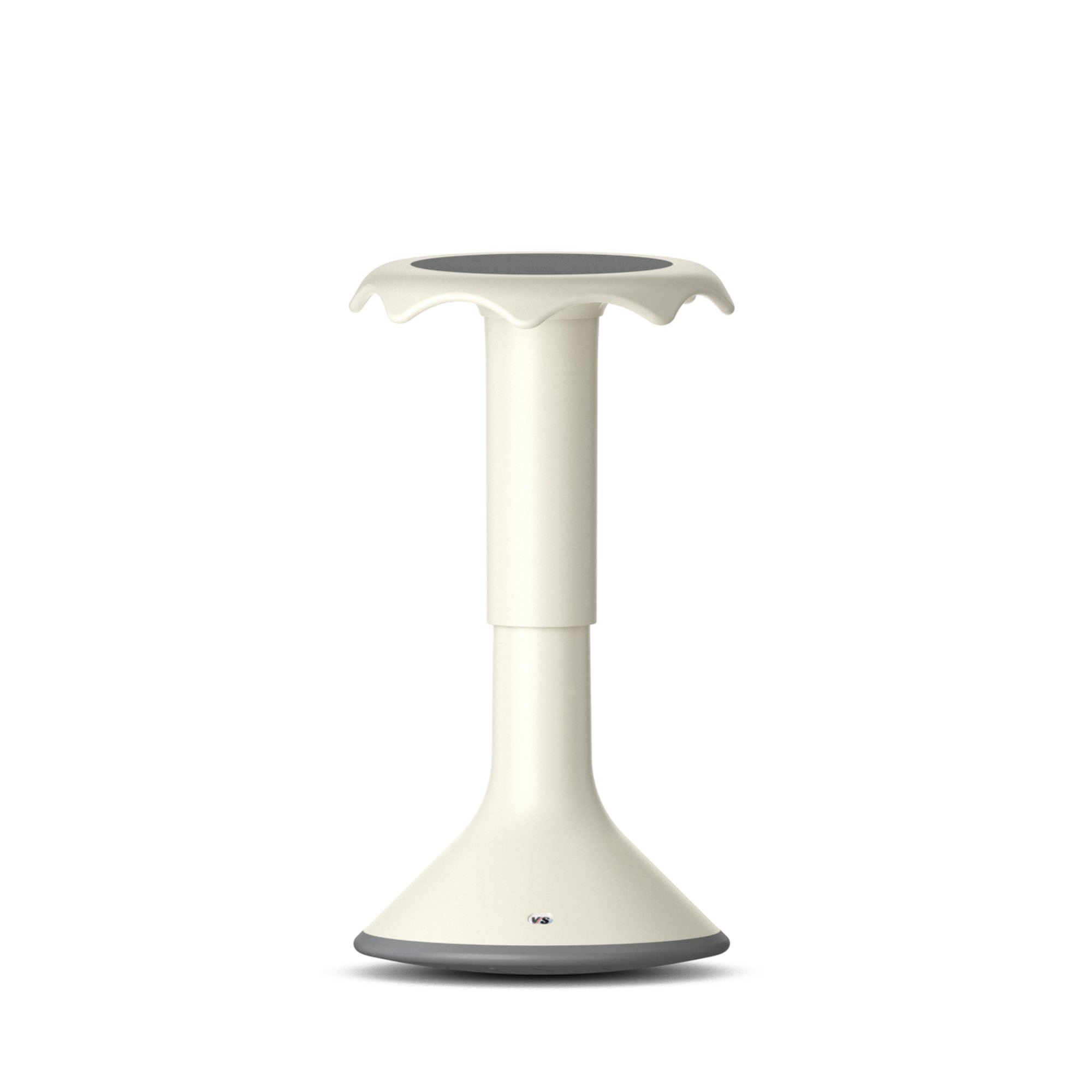 Hokki + Stool Stools, Classroom Chairs, Hokki Stool VS America 3814 - Adjustable from 19 3/4” – 26 3/4” White 