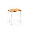 Intellect Wave 4-Leg Desk Laminate Top Classroom Desks, Sit-to-Stand KI 