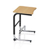 Intellect Wave Sit-to-Stand Desk Hard Plastic Top Classroom Desks, Sit-to-Stand KI Frame Color Black Hard Plastic Color Kensington Maple 