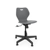 Intellect Wave Task Chair | No Tilt or With Tilt | Glides or Casters Classroom Chairs KI With Tilt Glides Plastic Color Blue Grey