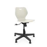 Intellect Wave Task Chair | No Tilt or With Tilt | Glides or Casters Classroom Chairs KI With Tilt Glides Plastic Color Wet Sand