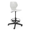 Intellect Wave Task Stool | Glides and Casters Stools SitOnIt 