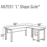 Ionic L Shaped Suite Package 13 Quick-ship | Offices To Go QS Private Office OfficesToGo 