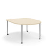 KI Ruckus Activity D-Shaped Table | Fixed or Height Adjustable Student Desk KI 