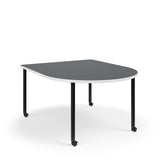 KI Ruckus Activity D-Shaped Table | Fixed or Height Adjustable Student Desk KI 