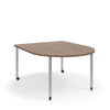 KI Ruckus Activity D-Shaped Table | Fixed or Height Adjustable Student Desk KI 