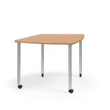 KI Ruckus Activity Diamond Classroom Table | Fixed or Height Adjustable Student Desk KI 