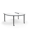 KI Ruckus Activity Horseshoe Shaped Table | Fixed or Height Adjustable Student Desk KI 