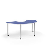 KI Ruckus Activity Kidney Shaped Table | Fixed or Height Adjustable Student Desk KI 