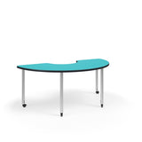 KI Ruckus Activity Kidney Shaped Table | Fixed or Height Adjustable Student Desk KI 