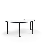 KI Ruckus Activity Kidney Shaped Table | Fixed or Height Adjustable Student Desk KI 