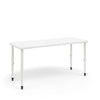 KI Ruckus Activity Rectangle Table | Fixed or Adjustable Height | Round Corners Student Desk KI 