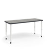 KI Ruckus Activity Rectangle Table | Fixed or Adjustable Height | Round Corners Student Desk KI 