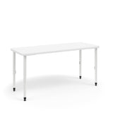 KI Ruckus Activity Rectangle Table | Fixed or Adjustable Height | Square Corners Student Desk KI 