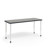 KI Ruckus Activity Rectangle Table | Fixed or Adjustable Height | Square Corners Student Desk KI 