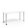 KI Ruckus Activity Rectangle Table | Fixed or Adjustable Height | Square Corners Student Desk KI 