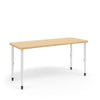 KI Ruckus Activity Rectangle Table | Fixed or Adjustable Height | Square Corners Student Desk KI 