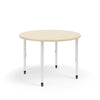 KI Ruckus Activity Round Shaped Table | Fixed or Height Adjustable Student Desk KI 