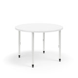 KI Ruckus Activity Round Shaped Table | Fixed or Height Adjustable Student Desk KI 