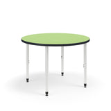 KI Ruckus Activity Round Shaped Table | Fixed or Height Adjustable Student Desk KI 