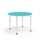 KI Ruckus Activity Round Shaped Table | Fixed or Height Adjustable Student Desk KI 