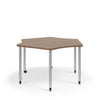 KI Ruckus Activity Sprocket Shaped Table | Fixed or Height Adjustable Student Desk KI 