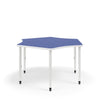 KI Ruckus Activity Sprocket Shaped Table | Fixed or Height Adjustable Student Desk KI 