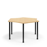 KI Ruckus Activity Sprocket Shaped Table | Fixed or Height Adjustable Student Desk KI 