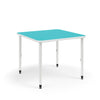 KI Ruckus Activity Square Shaped Table | Fixed or Height Adjustable Student Desk KI 