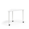 KI Ruckus Post-Leg Desk | Fixed or Height Adjustable | R-Triangle Shape Student Desk KI 