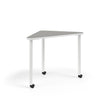 KI Ruckus Post-Leg Desk | Fixed or Height Adjustable | R-Triangle Shape Student Desk KI 