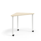 KI Ruckus Post-Leg Desk | Fixed or Height Adjustable | R-Triangle Shape Student Desk KI 