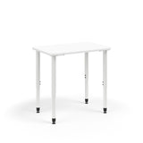 KI Ruckus Post-Leg Desk | Fixed or Height Adjustable | Rectangle Shape Student Desk KI 