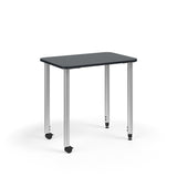 KI Ruckus Post-Leg Desk | Fixed or Height Adjustable | Rectangle Shape Student Desk KI 