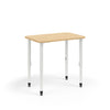 KI Ruckus Post-Leg Desk | Fixed or Height Adjustable | Rectangle Shape Student Desk KI 