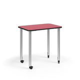 KI Ruckus Post-Leg Desk | Fixed or Height Adjustable | Rectangle Shape Student Desk KI 