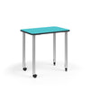 KI Ruckus Post-Leg Desk | Fixed or Height Adjustable | Rectangle Shape Student Desk KI 