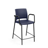 KI Strive Cafe Stool | 4 Leg Base | Stacking Stool KI 