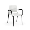 KI Strive Four Leg Stack Chair | Arms or Armless | w/ Caster Option Guest Chair, Cafe Chair, Stack Chair KI 