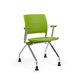 KI Strive Nesting Chair | Arms or Armless | Caster & Glide Option Nesting Chair KI 