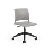 KI Strive Task Chair | 5 Star Base | Arm or Armless Light Task Chair, Conference Chair, Computer Chair, Teacher Chair, Meeting Chair KI Armless Shell Color Warm Grey 