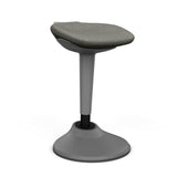 Kickstand Stool Fog Frame Stool SitOnIt Fabric Color Charcoal 