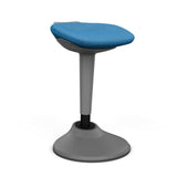 Kickstand Stool Fog Frame Stool SitOnIt Fabric Color Cobalt 