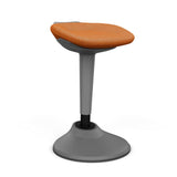 Kickstand Stool Fog Frame Stool SitOnIt Fabric Color Orange 