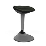 Kickstand Stool Fog Frame Stool SitOnIt Fabric Color Soot 