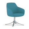 Lilly Side - Aluminum Swivel Base | Lounge Chair | 9to5 Seating Lounge Seating 9to5 Seating 