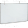 Magnetic Whiteboard - 72 x 48 - Steel Surface - Aluminum Frame Magnetic Whiteboard Global Industrial 