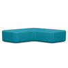 Nano Boomerang Ottoman Ottoman SitOnIt Vinyl Color Antigua 
