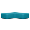 Nano Boomerang Ottoman Ottoman SitOnIt Vinyl Color Antigua 